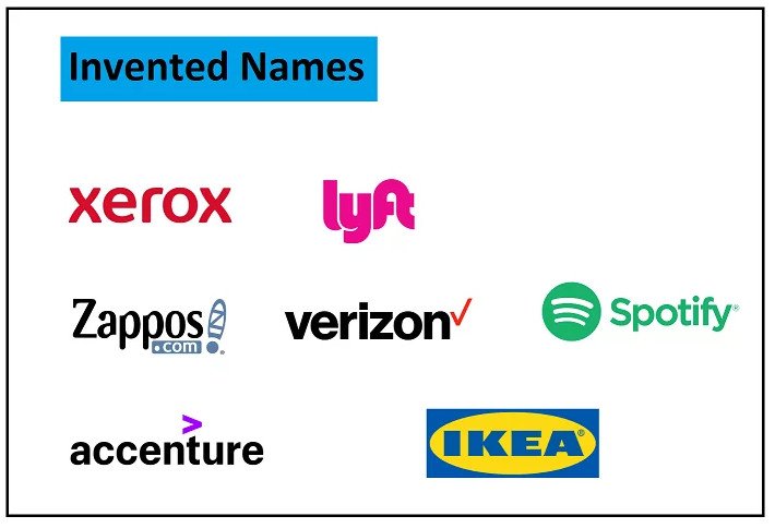 characteristics of brand names